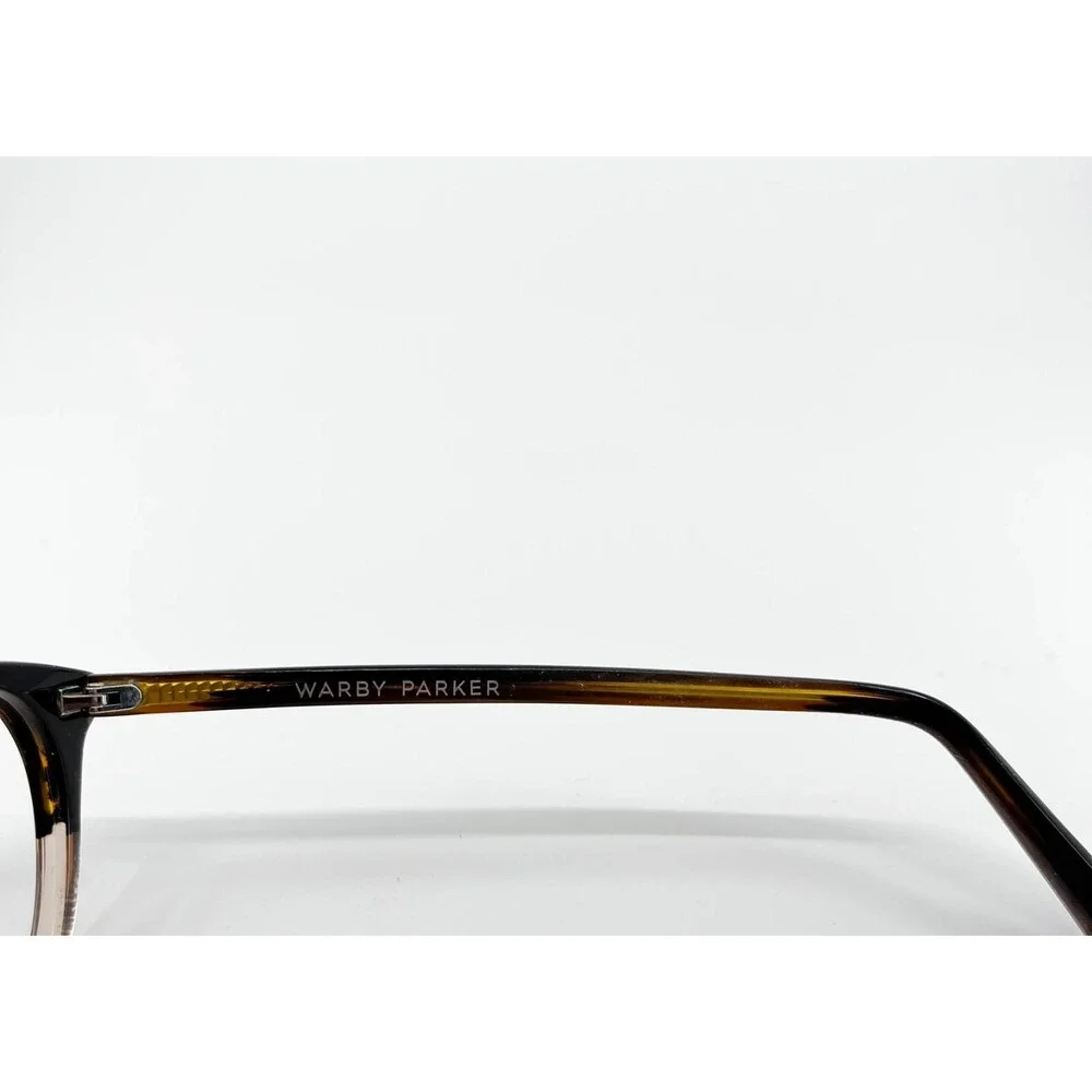 Warby Parker Laurel 615 Eyeglasses Frames Brown Round 52-17-140 1821